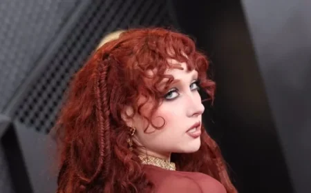 Chappell Roan Shines at Grammys with Sheer Outfit and Nipple Rings