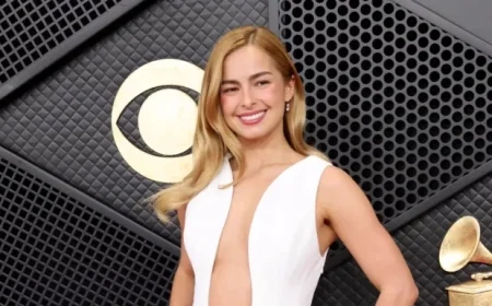 Addison Rae Stuns in Plunging Alaïa Tutu Dress at 2026 Grammys