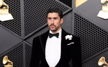 Bad Bunny Adds Subtle Twist to 2026 Grammys Tuxedo