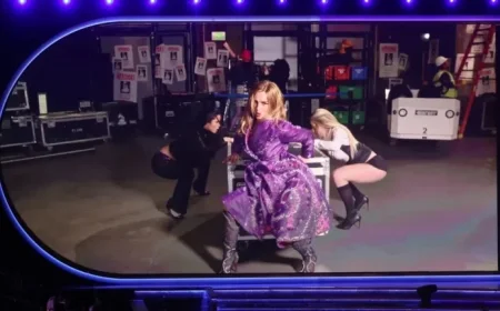 Addison Rae Shines Performing “Fame is a Gun” at 2026 Grammys