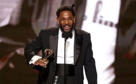 Kendrick Lamar Sets Grammys Record, Surpasses Jay-Z as Top-Awarded Rapper