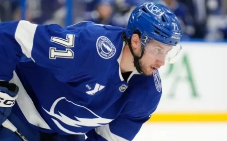 Anthony Cirelli Leaves Stadium Series Due to Unspecified Injury