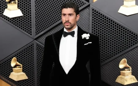 Bad Bunny Shines in Schiaparelli at 2026 Grammys