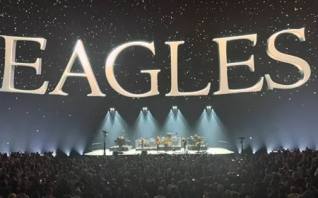 Metallica Attends Eagles Concert at The Sphere
