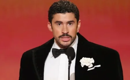 Bad Bunny Urges ‘ICE Out’ in Grammys Acceptance Speech