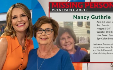 ‘Savannah Guthrie’s Mother Reported Missing, ‘TODAY’ Anchor Seeks Help’