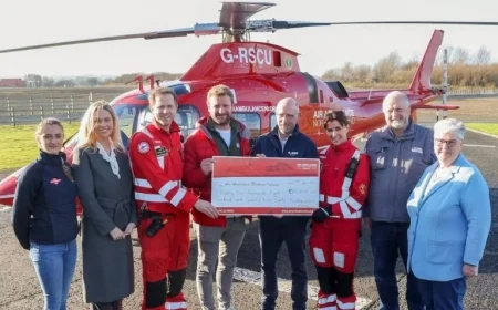 Benburb Farm Open Day Raises £86,000 for Air Ambulance Charity
