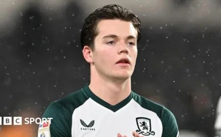 Manchester City Recalls Sverre Nypan from Middlesbrough Loan Early