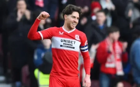 Hayden Hackney Expresses Bold Transfer Intentions, Reaffirms Middlesbrough Promotion Aspirations