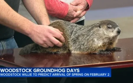 Groundhog Day 2026: Will Woodstock Willie Spot His Shadow? | LIVE