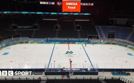 Olympic Ice Hockey Venue Delayed for Opening