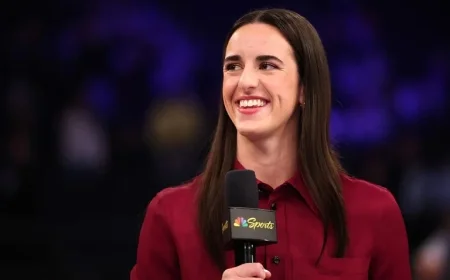Caitlin Clark Jokes About Being Shortest in NBA Broadcast Team