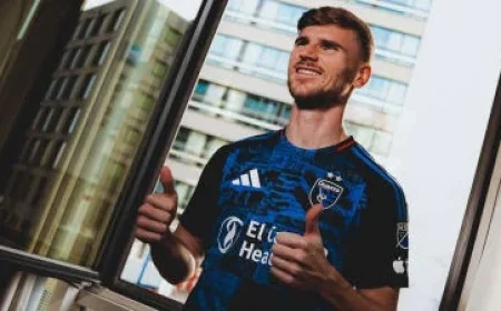 Timo Werner Aims to Make History with San Jose Earthquakes