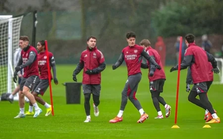 Ex-Arsenal Winger Joins First Team Training