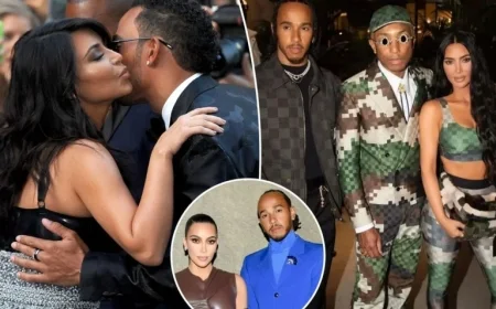 Kim Kardashian and Lewis Hamilton: A Photographic Journey Through the Years