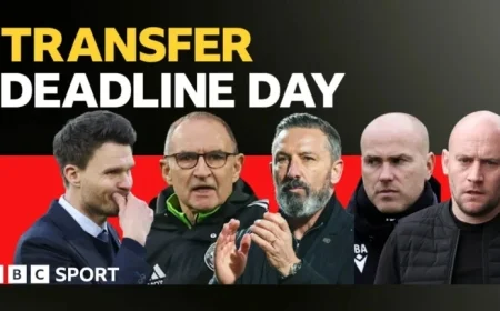 Live Updates: Scottish Transfer Deadline Day