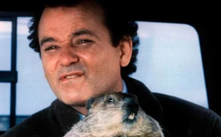 Bill Murray Bitten Twice by Wild Woodchuck on “Groundhog Day” Set