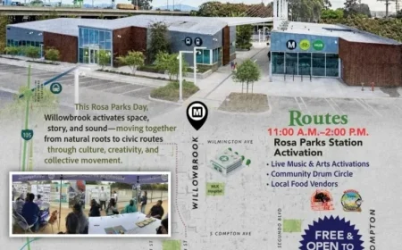 Honor Rosa Parks Day at Willowbrook’s Roots & Routes Creek to Station Event