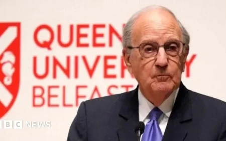 Belfast University Severs Ties with George Mitchell Due to Epstein Links