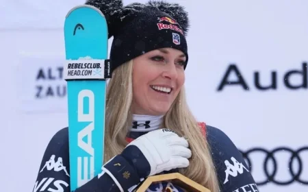 Lindsey Vonn Awaits Final Opportunity as a Risk-Taker