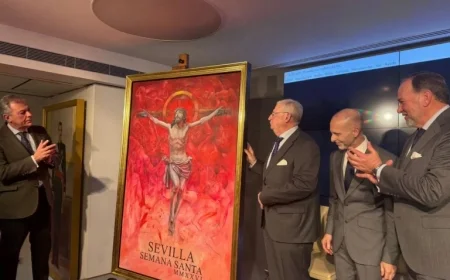 Christ of Mercy Highlights Seville’s 2026 Holy Week Poster