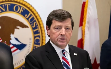 Justice Dept. Demotes Trump Ally Ed Martin, Reducing His Authority