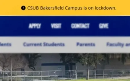 Anonymous Threat Forces CSU Bakersfield Campus Lockdown