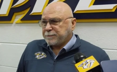 Barry Trotz Resigns as Nashville Predators General Manager