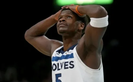Anthony Edwards Added to Timberwolves’ Injury Report with New Ailment