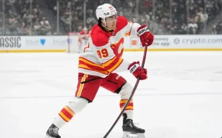 Parekh Rejoins Flames for Clash Against Maple Leafs