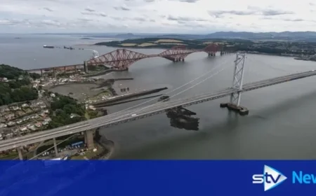 Multiple Incidents Cause Delays on Queensferry Crossing