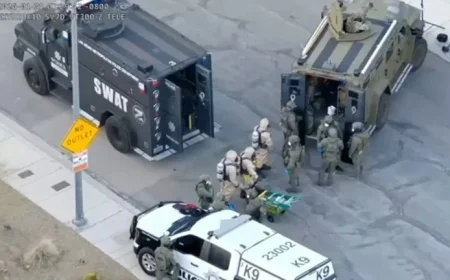 Nevada: FBI, SWAT, Hazmat Investigate Las Vegas Home for Biological Lab