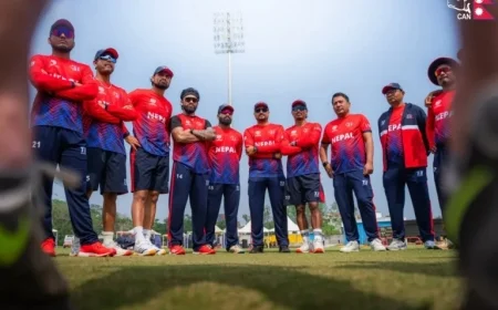 Nepal Faces UAE in Chennai Warm-Up Match Today