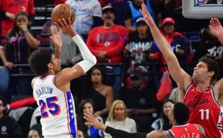 Dominick Barlow Shines in Career-Best Game, Propels Sixers Past Clippers