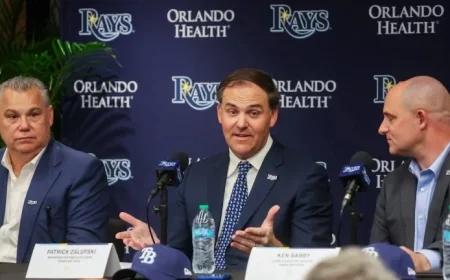 Rays Commit to Funding 50% of New Tampa Stadium Costs