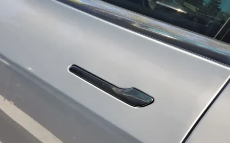 China Bans Hidden Electric Door Handles on Electric Vehicles