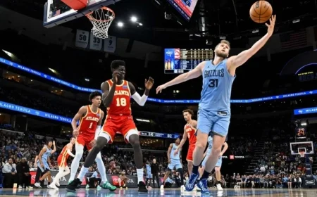 Jock Landale Leads Grizzlies to Victory