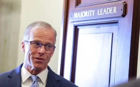 Senate GOP Leader Thune Rejects Trump’s Call to ‘Nationalize’ Elections