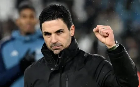 Arsenal Lead Title Race: Next Five Matches for Man City and Villa