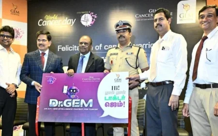 GEM Hospital Unveils AI Cancer Chatbot for World Cancer Day