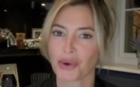 Holly Valance Interrupted During Live TV Interview