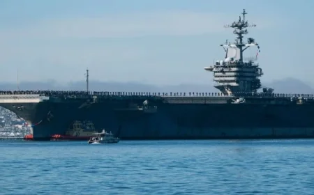 U.S. Military Downs Iranian Drone Near USS Abraham Lincoln Carrier