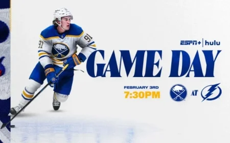 Watch Sabres vs. Lightning: Lineup Insights and Key Storylines