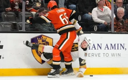 Knights’ Kai Uchacz to Debut in NHL, Replacing Injured Rondbjerg