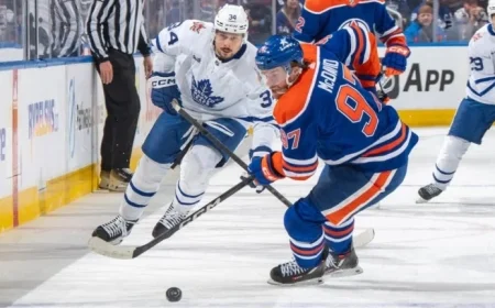 McDavid, Oilers Host Matthews, Maple Leafs in Olympic Preview Showdown
