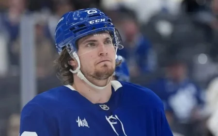 Leafs’ Matthew Knies Opens Up About Injury Struggles: ‘I Don’t Feel Myself’