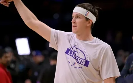 Austin Reaves Rejoins Lakers Lineup After Calf Strain Recovery