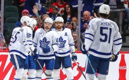 Nylander Shines with 3 Points as Maple Leafs Defeat Flames