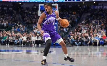 Collier Breaks Assists Record in Jazz’s Victory Over Pacers