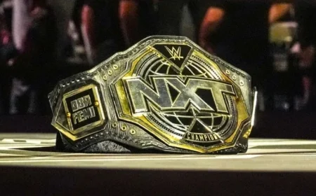WWE NXT Awards New Champion Title